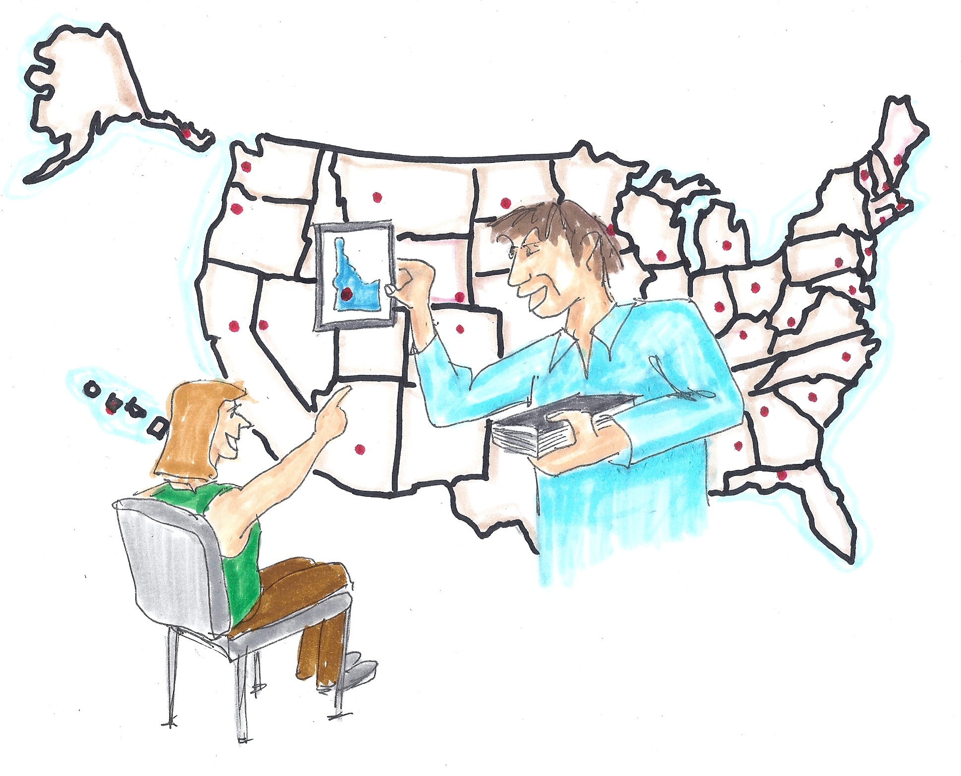 Teach Your Children States and their Capitals
